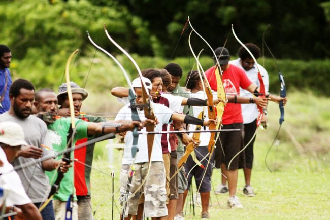 tahiti archery